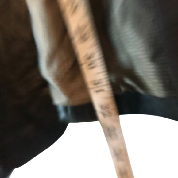 Adler Black Lambskin Mens 3XL Leather Jacket 3 Button Coat Size 46L - Picture 6 of 9